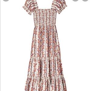 OPT Daphne Smocked Dress M - fits like S